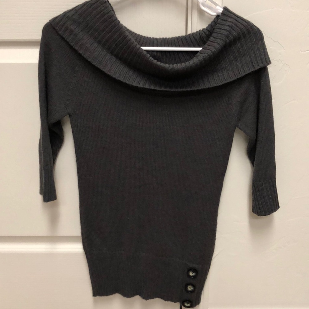 Gray gorgeous sweater